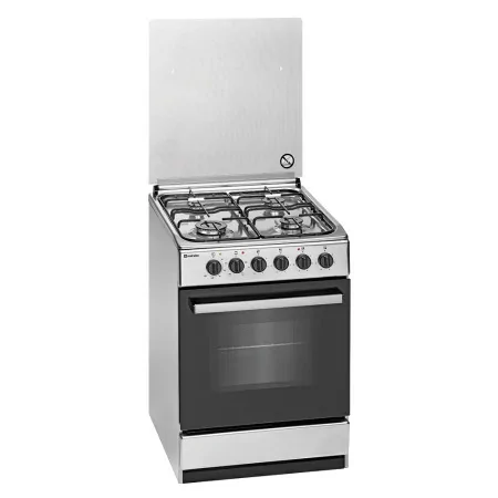 MEIRELES 4 Burner Stainless Steel Mixed Stove - E 540 X ST