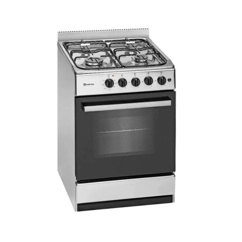 Fogão Misto MEIRELES 4 Queimadores Inox - E 540 X ST
