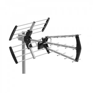 Antena UHF Tripla Plegável...