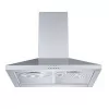 Exaustor Confortec Chaminé Piramidal 60cm 400m³/h Inox - CF73P60X