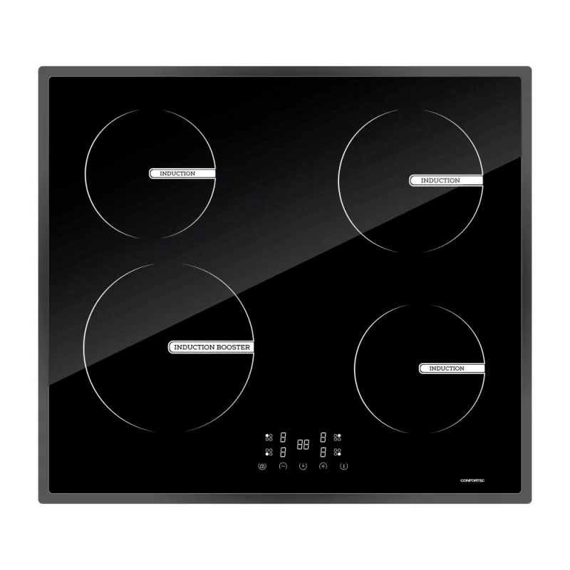 Placa de Inducción Confortec - (4 Zonas - 6800W) - CFH6244IND Placa de Inducción Confortec - (4 Zonas - 6800W) - CFH6244IND