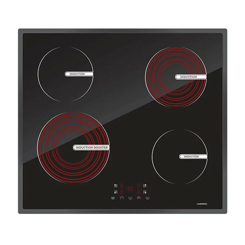 Placa de Inducción Confortec - (4 Zonas - 6800W) - CFH6244IND