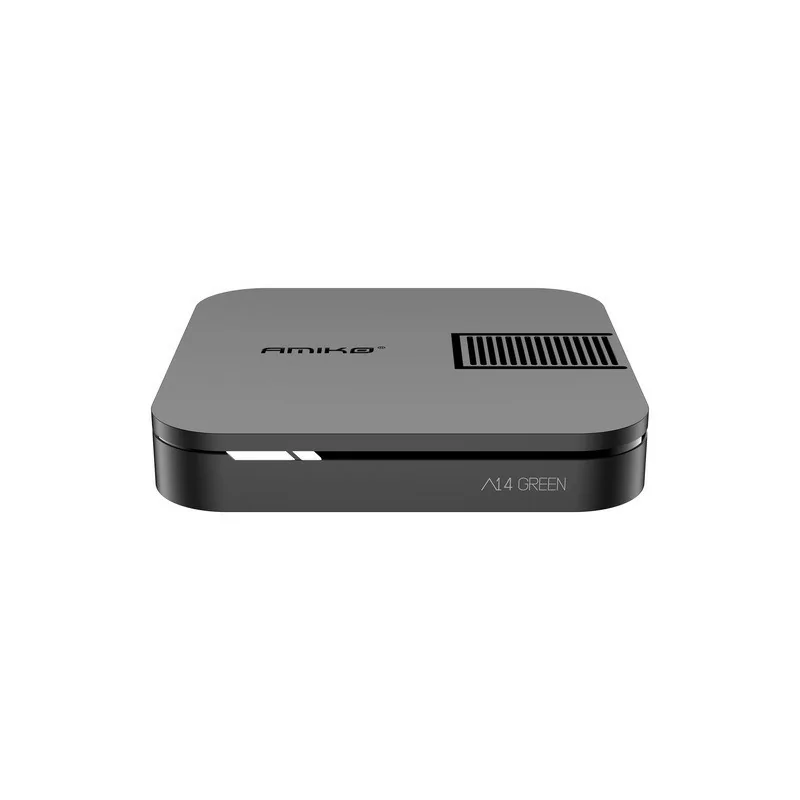 Amiko A14 Green - 2GB/16GB - Android 14 - Dual Band - IPTV 4K HDR10 AV1