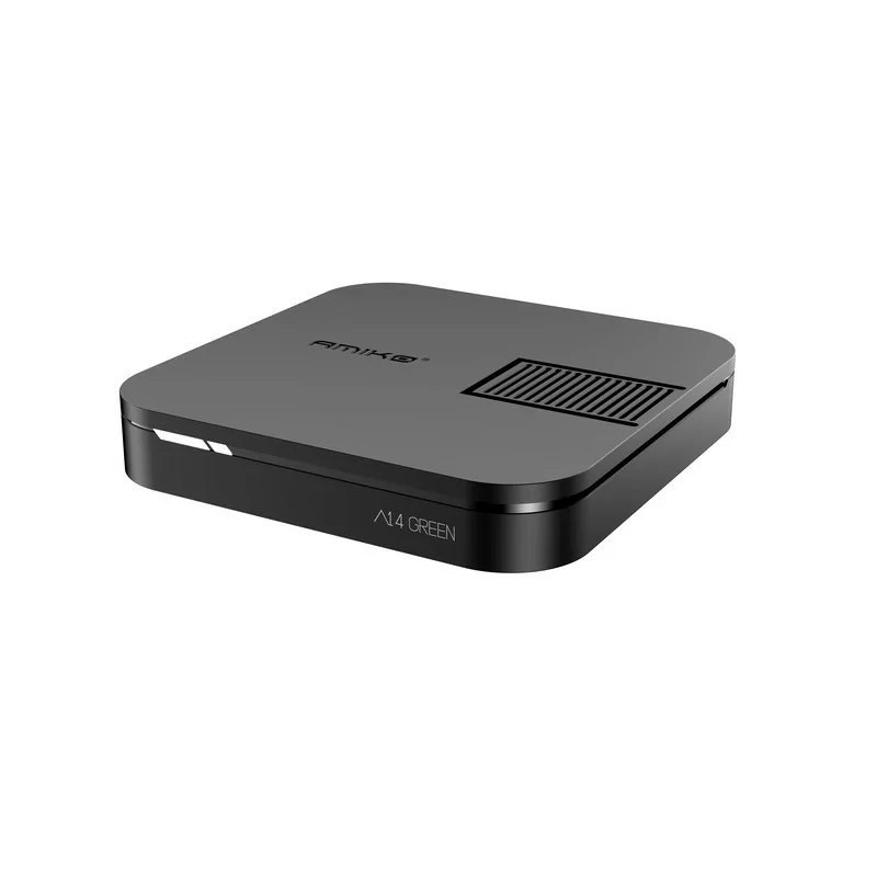 Amiko A14 Green - 2GB/16GB - Android 14 - Dual Band - IPTV 4K HDR10 AV1