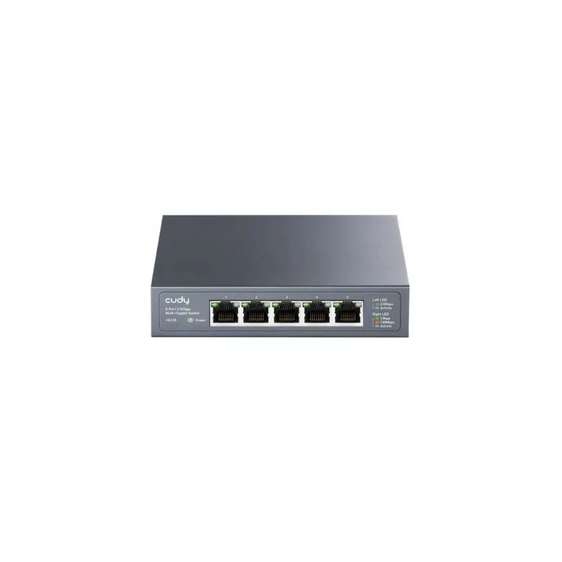 Switch Gigabit Cudy - (5 Portas - 2.5Gbps Multi Gigabit) - HS105