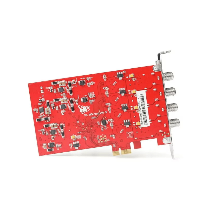 TBS6904 DVB-S2 Quad Tuner PCIe Card