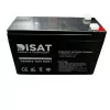 Bateria de chumbo 12V, 9AH, F1 (151mm x 65mm x 100mm) DISAT