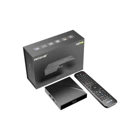 Amiko A14 Gold - MyTV 3 - 4GB/64GB - Android 14 IPTV - 4K HDR10