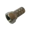 Ficha F Roscar para Cable Micro (25 unid)