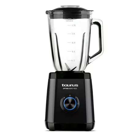 Taurus Optima Nero Blender 1500W 1.5L Glass Jar