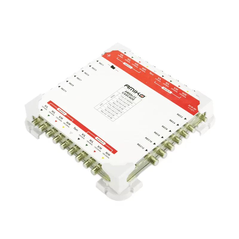 Multiswitch Cascata AMS 9X12 Amiko - AMS 9X12 CASCADE Multiswitch Cascata AMS 9X12 Amiko - AMS 9X12 CASCADE