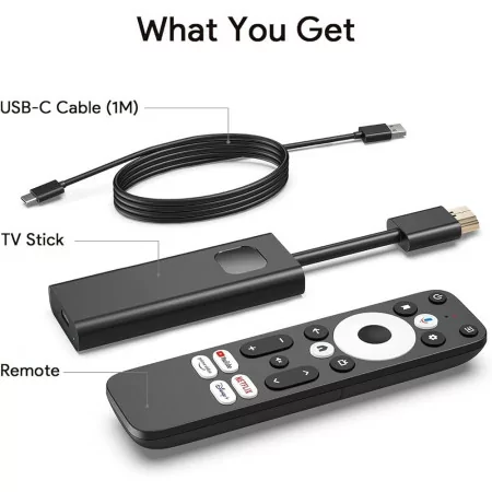 GigaBlue Giga TV Stick 4K PRO Android 14 UHD Smart TV UHD-TV/003