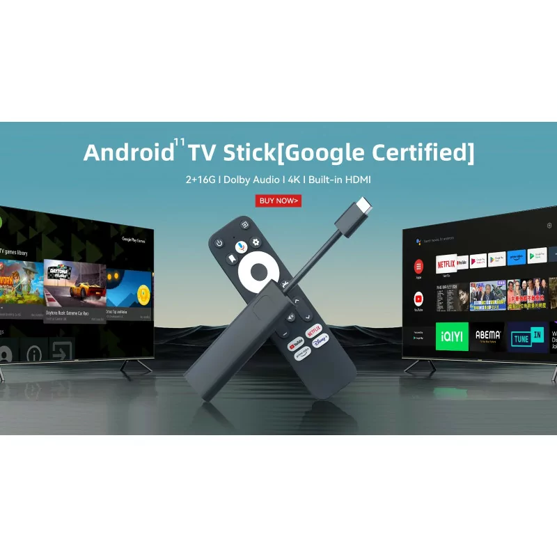 Smart TV GigaBlue Giga TV Stick 4K PRO Android 14 UHD-TV/003