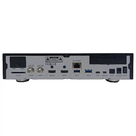 Gigablue HD Quad 4K PRO - Enigma 2 - Satélite - (2x DVB-S2x FBC Tuner - Wi-Fi - Bluetooth - PVR)