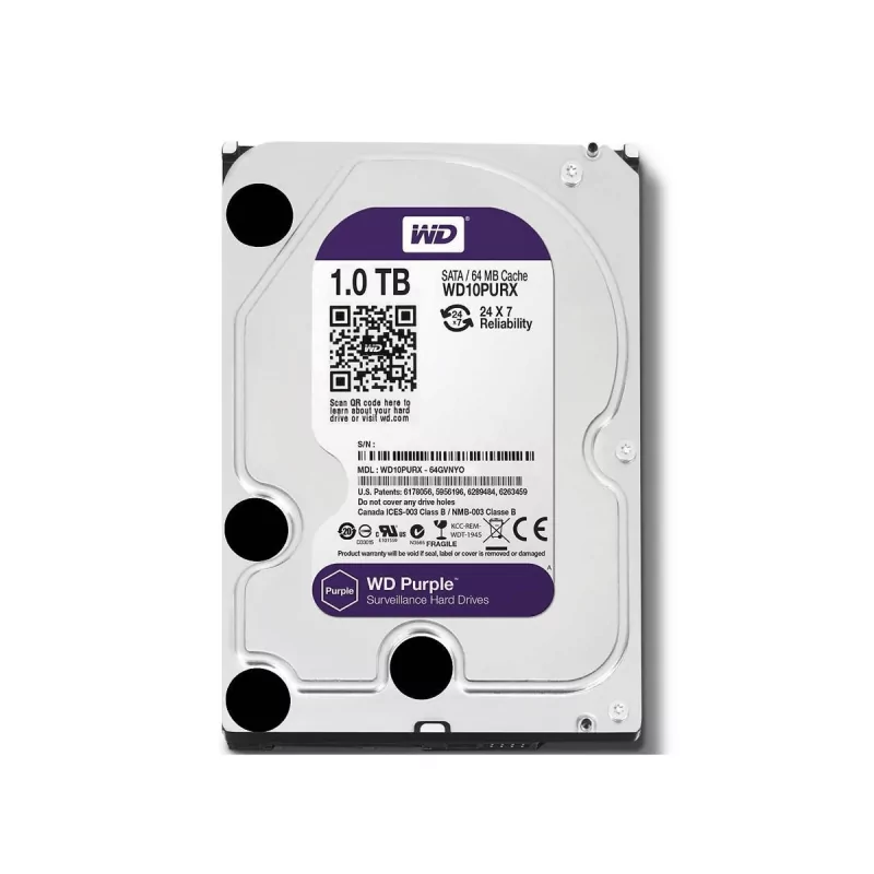 DISCO DURO 3.5" SATA3 WD 64MB DESKTOP PURPLE