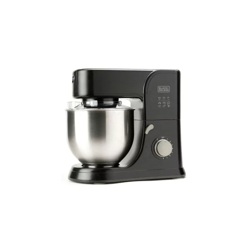 Black+Decker Kitchen Robot 1000W 5.2L 8 Speeds - BXKM1001E