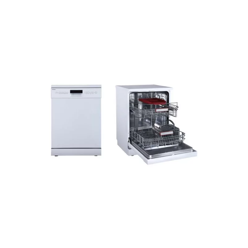 Infiniton DIW6115DB3 Dishwasher - Efficient Cleaning, 15 Place Settings