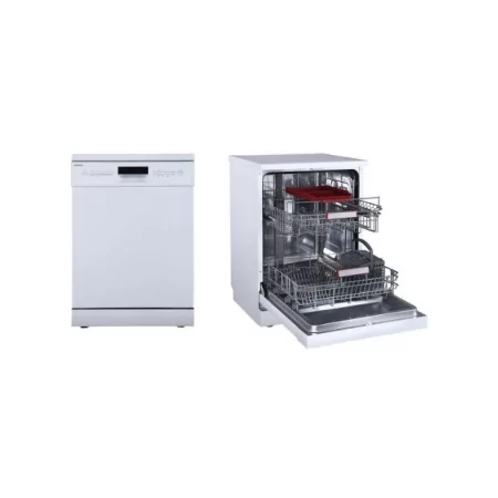 Infiniton DIW6115DB3 Dishwasher - Efficient Cleaning, 15 Place Settings