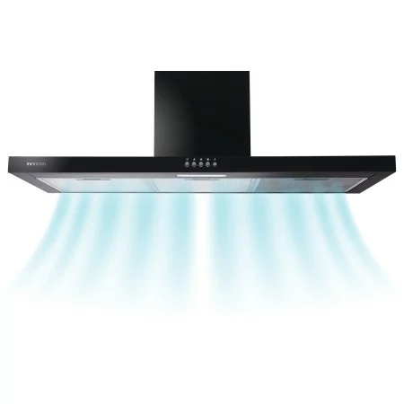 Chaminé Infiniton CM-TTSH9B63N - Extração 720m³/h, Blanco Vidro