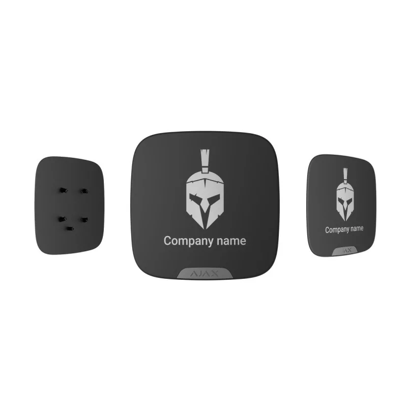 Placa para Logo AJAX BrandPlate INAJ-00054 - Instalação Fácil, Branco