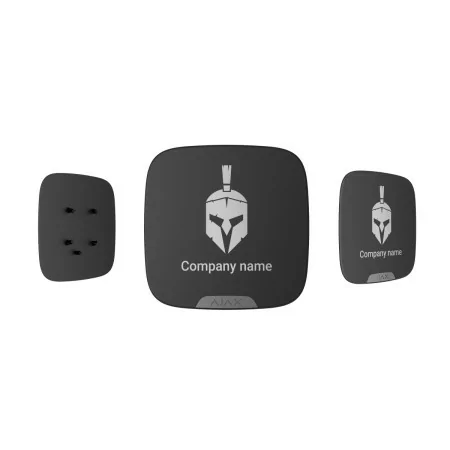 Placa para Logo AJAX BrandPlate INAJ-00054 - Instalação Fácil, Branco