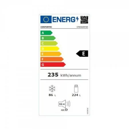 Frigorífico Combinado Confortec 310 L No Frost - CFB366NFWE