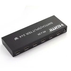Spliter/Switch HDMI 2X4 -...