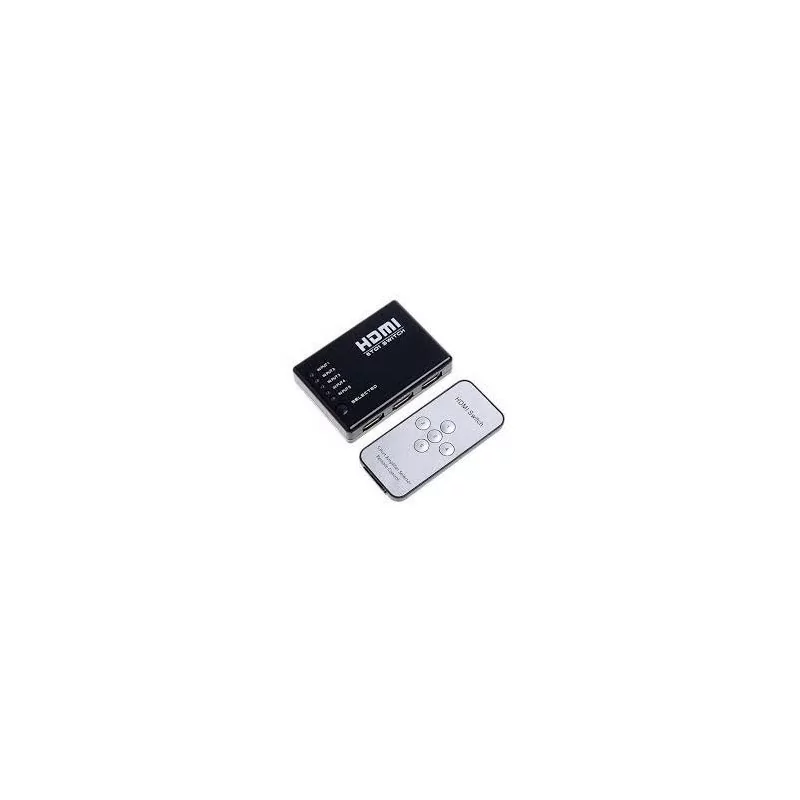 5X1 HDMI Switch with Infrared Sensor and Remote - KHS08