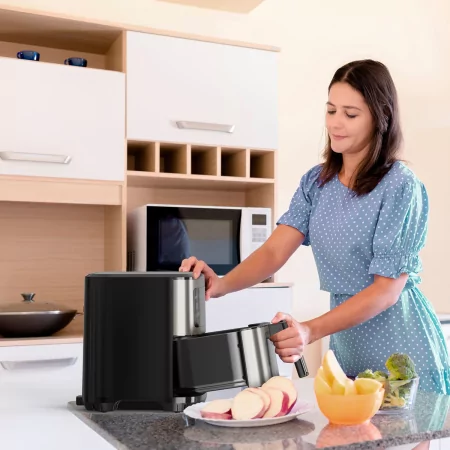 Air Fryer Black+Decker - 6.5 Litros 1600W - BXAF2501E - Fritadeira Sem Óleo