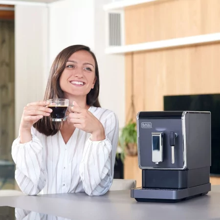 Black & Decker Coffee Machine - Super Automatic - 1470W 19 Bar 1.2L - BXCO1470E