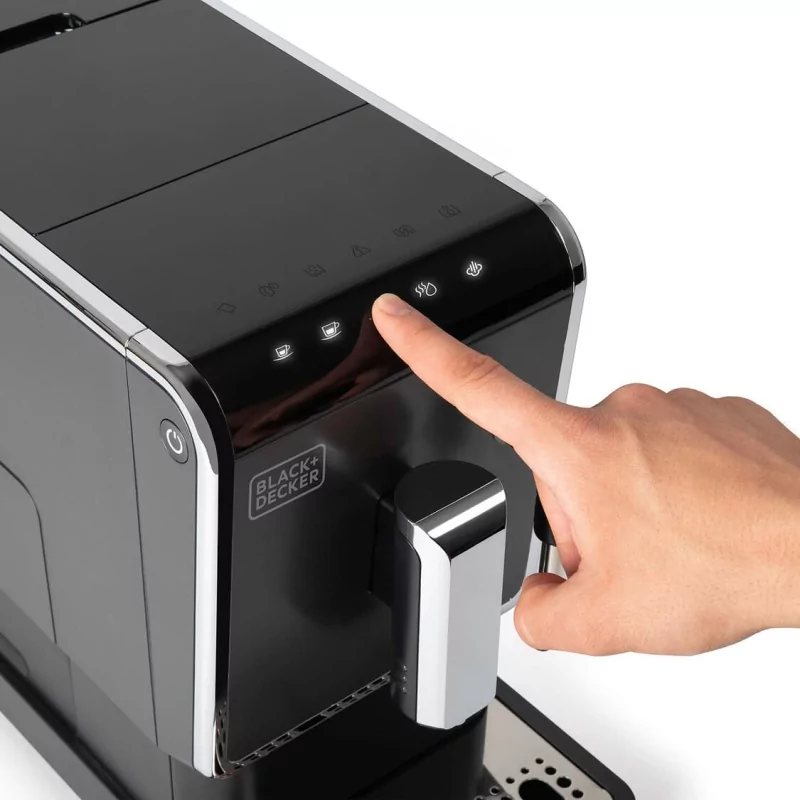 Black & Decker Coffee Machine - Super Automatic - 1470W 19 Bar 1.2L - BXCO1470E