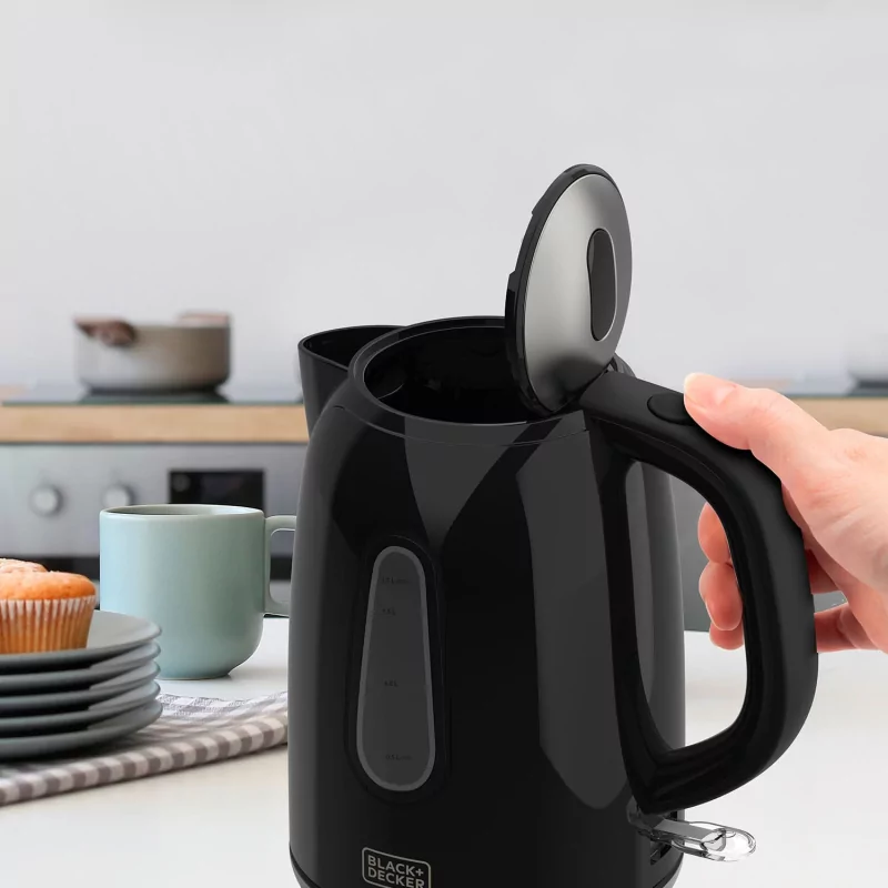 Jarro Eléctrico Black+Decker 2200W 1,7L - Preto - BXKE2203E