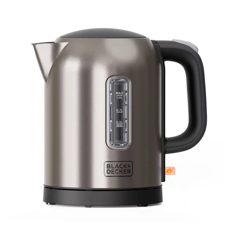 Black & Decker Electric Kettle 2200W 1L - Stainless Steel - BXKE2207E