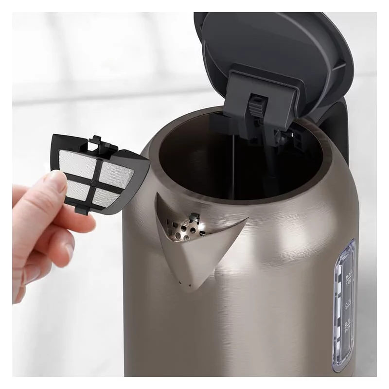 Jarro Eléctrico Black+Decker 2200W 1L - Inox - BXKE2207E