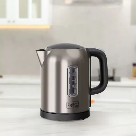 Jarro Eléctrico Black+Decker 2200W 1L - Inox - BXKE2207E