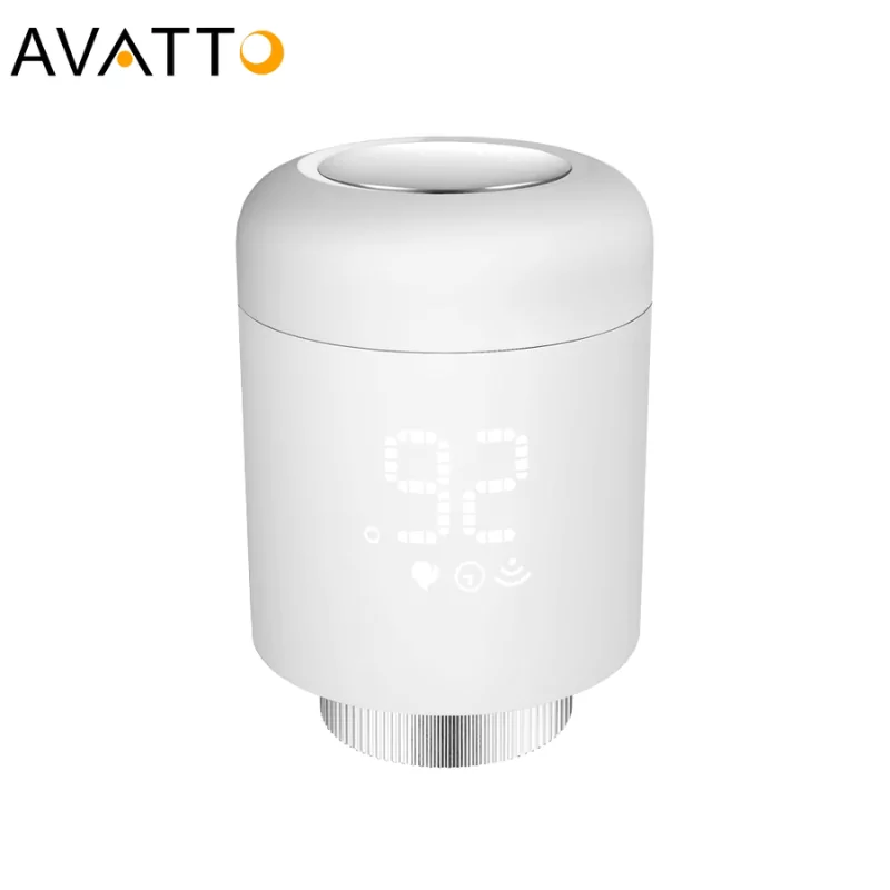 Avatto TRV06 Smart Thermostatic Radiator Valve Zigbee 3.0 White