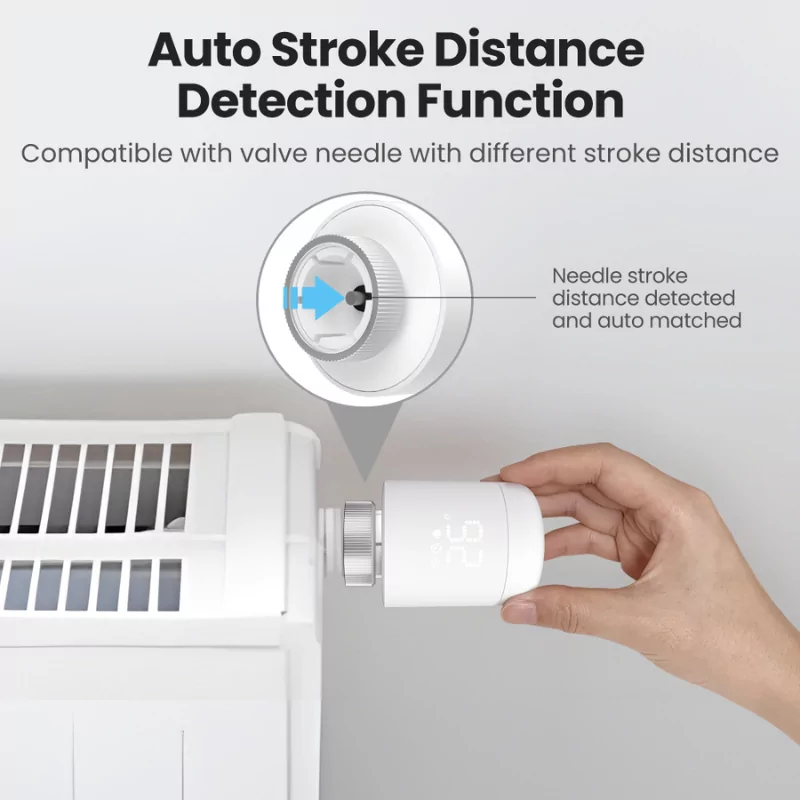 Avatto TRV06 Smart Thermostatic Radiator Valve Zigbee 3.0 White