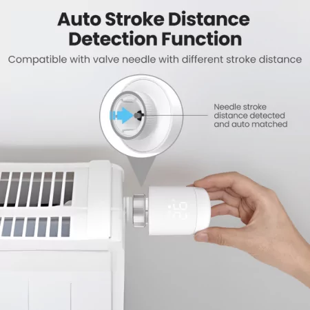 Avatto TRV06 Smart Thermostatic Radiator Valve Zigbee 3.0 White