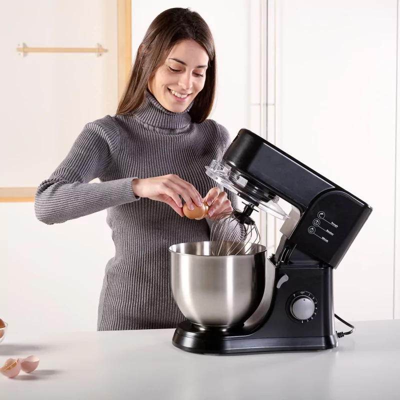 Black+Decker Kitchen Robot 1000W 5.2L 8 Speeds - BXKM1001E