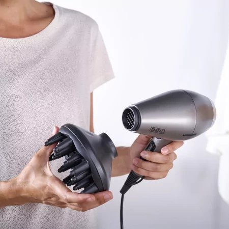 Black+Decker Ionic Hair Dryer - 2400W AC Motor - BXHDA2400E