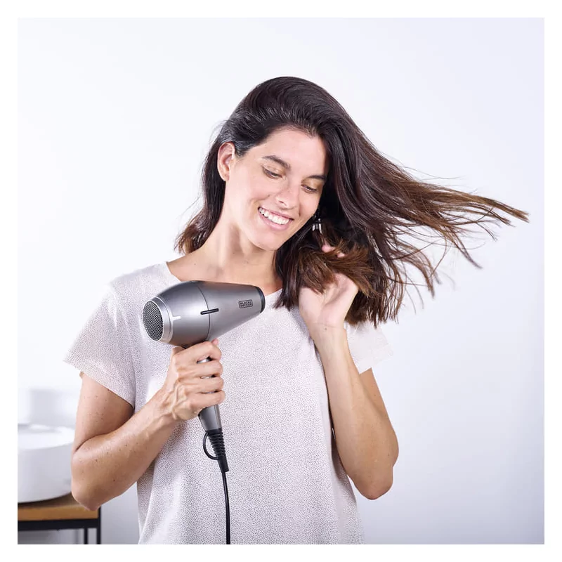 Black+Decker Ionic Hair Dryer - 2400W AC Motor - BXHDA2400E