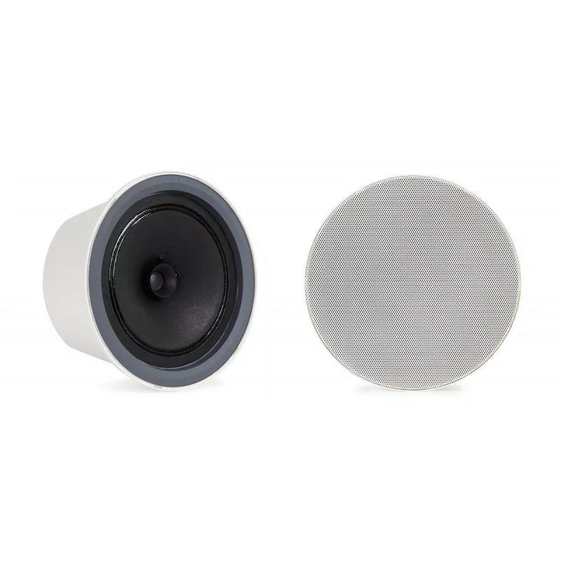 Par de colunas amplificadas 6,5" 10W de embutir com Buetooth - Fonestar