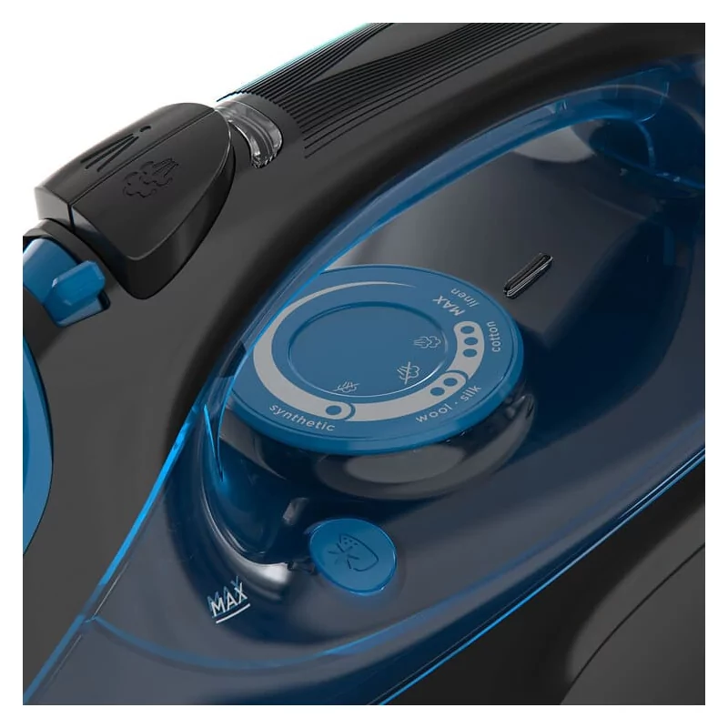 Black&Decker 2600W Steam Iron - Stainless Steel Base - 430ml - BXIR2605E