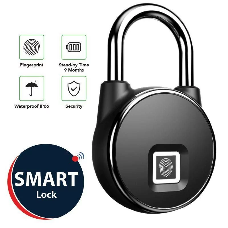 Smart Aloquete Redondo Amiko - Fingerprint