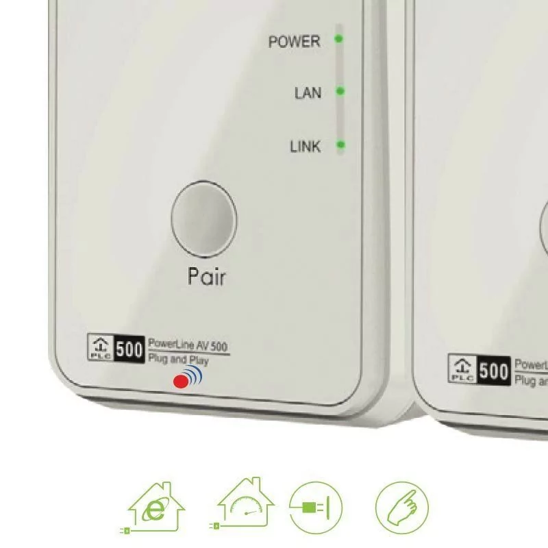 Powerline Amiko - PLN-502 - (500 Mbit/s)