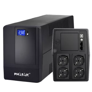 Kontrolsat - UPS Phasak 1000 - VA LCD USB+RJ - PH 9410