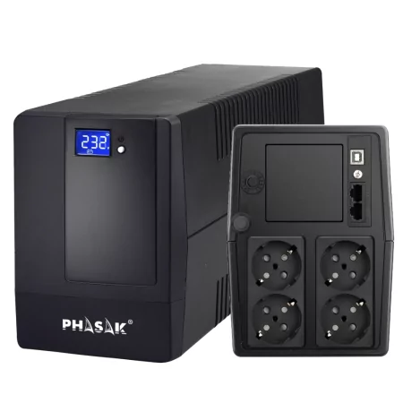 Kontrolsat - UPS Phasak 1000 - VA LCD USB+RJ - PH 9410