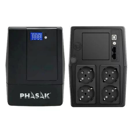 Kontrolsat - UPS Phasak 1000 - VA LCD USB+RJ - PH 9410