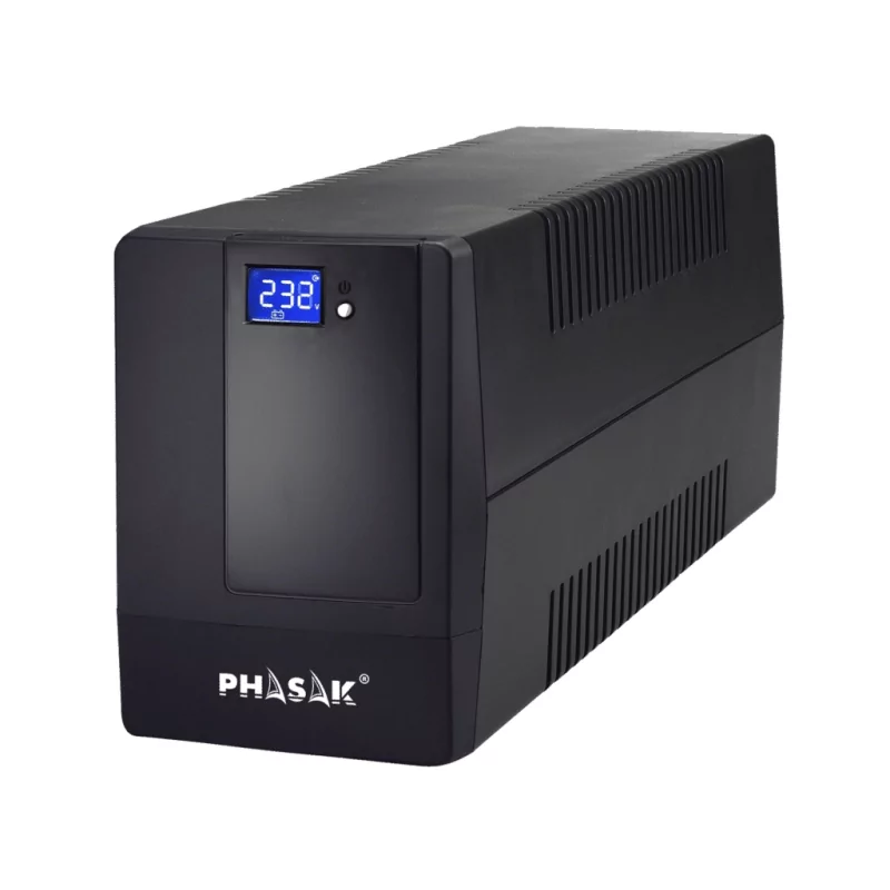 Kontrolsat - UPS Phasak 1000 - VA LCD USB+RJ - PH 9410