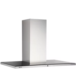 Kontrolsat - Chaminé Meireles - 690M3/H - Mep 191 Xn - Inox e Vidro Negro
